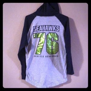 Victoria’s Secret hooded Seahawks shirt
